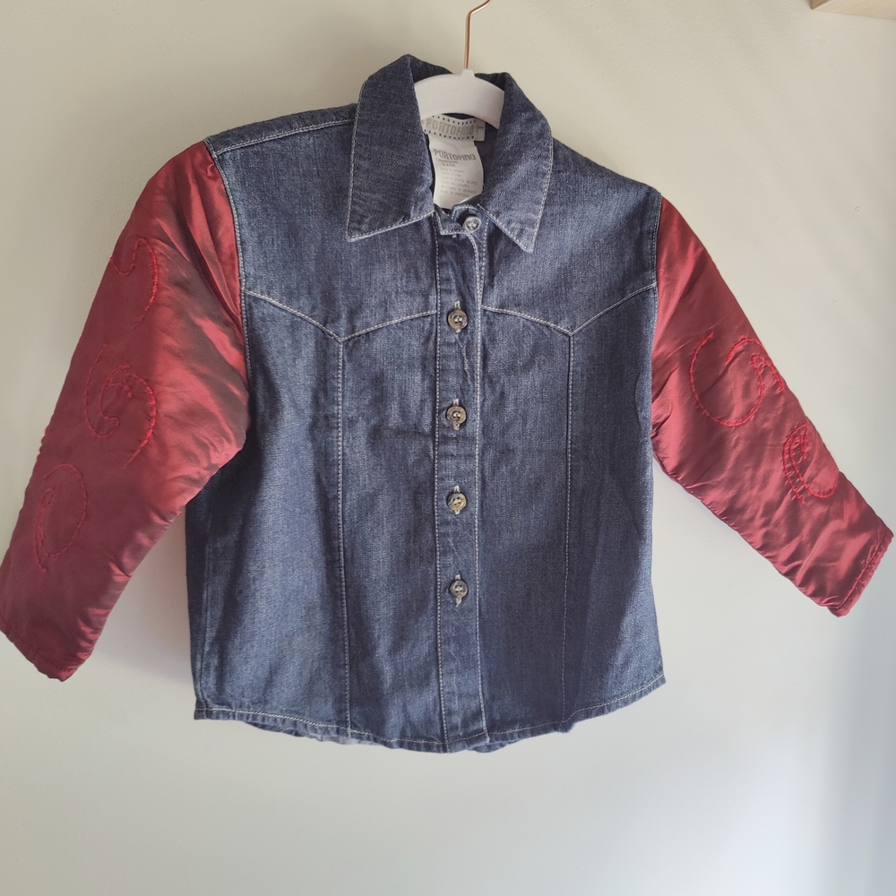 NWT Kids Denim Jacket Portofino  104 4